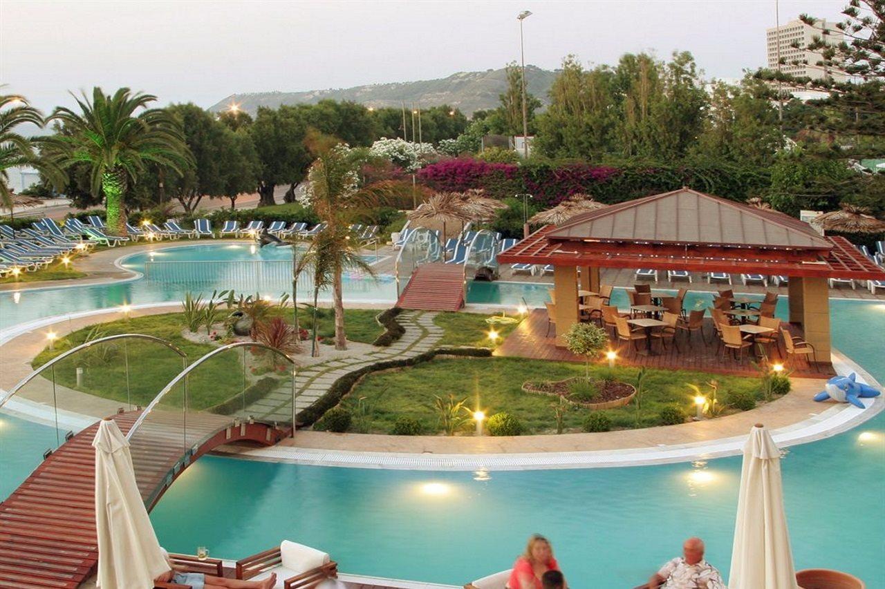 Oceanis Beach Hotel Иксиа Экстерьер фото