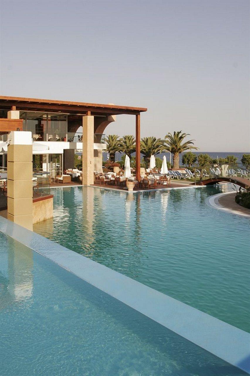 Oceanis Beach Hotel Иксиа Экстерьер фото