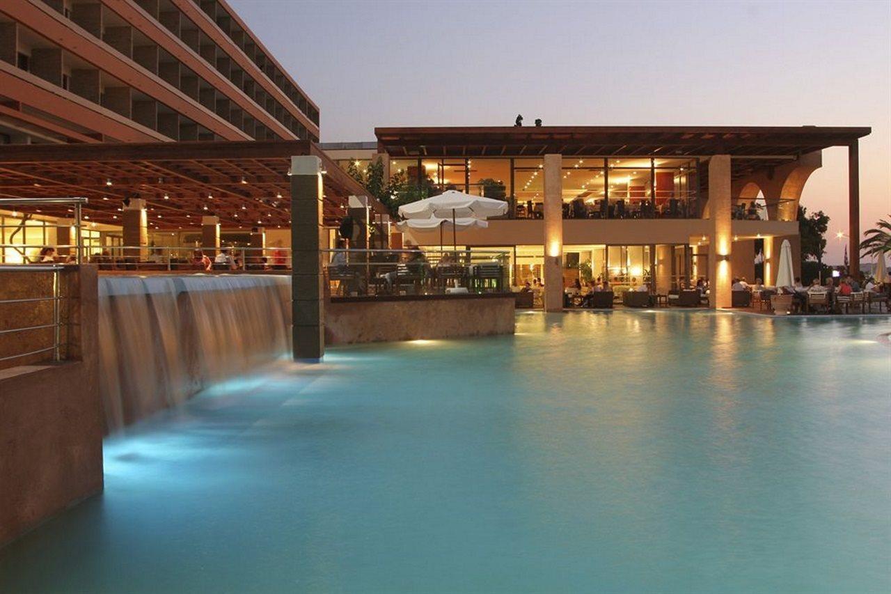 Oceanis Beach Hotel Иксиа Экстерьер фото