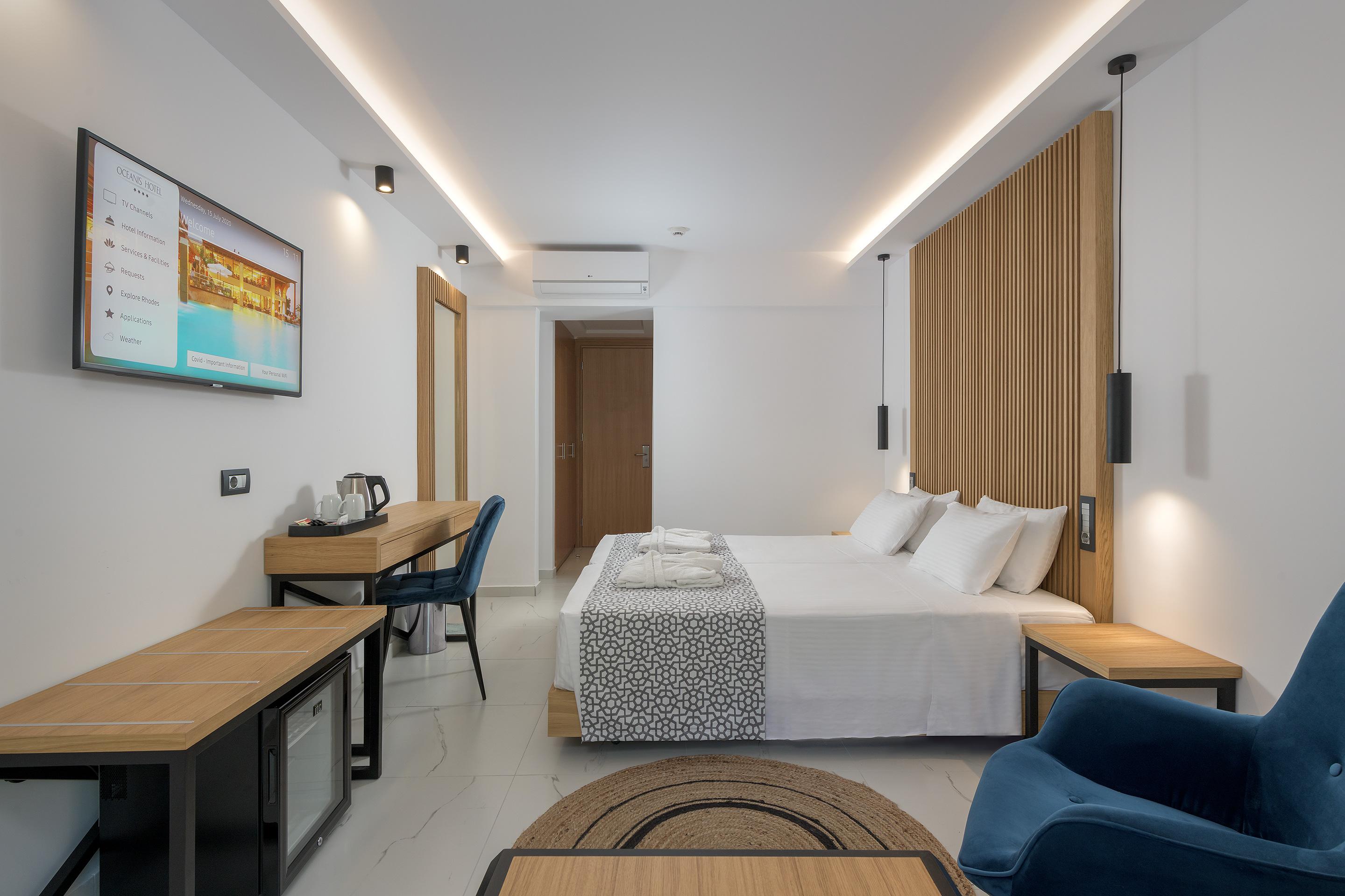Oceanis Beach Hotel Иксиа Экстерьер фото