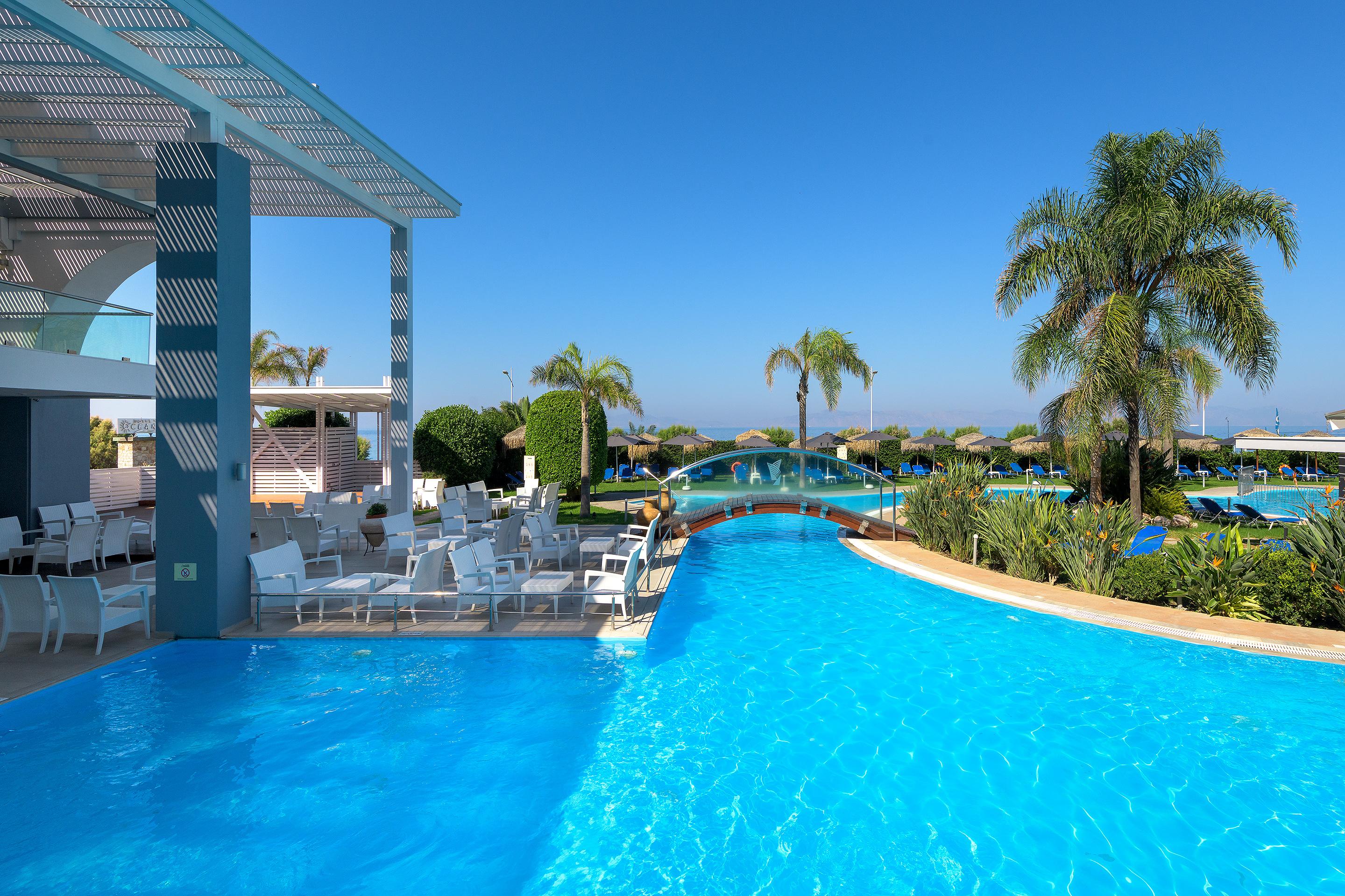 Oceanis Beach Hotel Иксиа Экстерьер фото