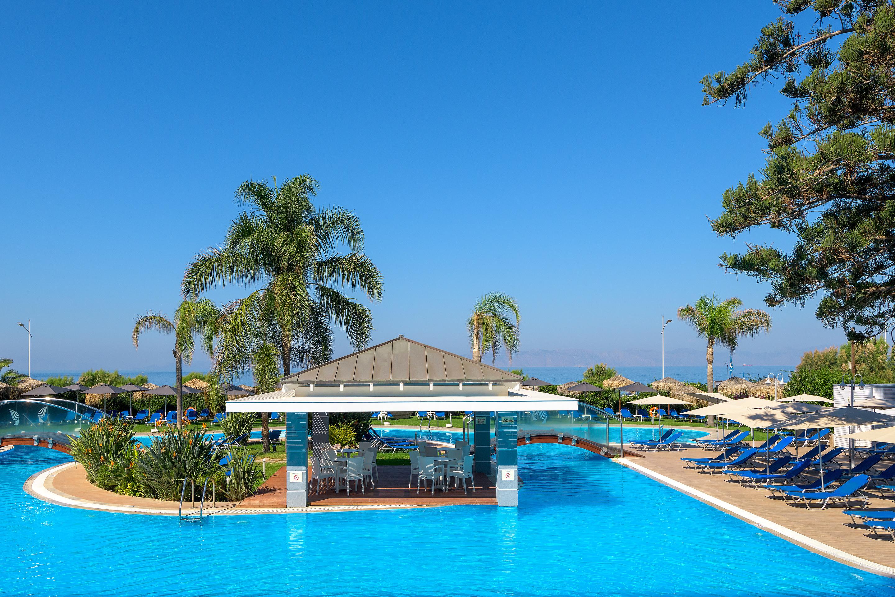 Oceanis Beach Hotel Иксиа Экстерьер фото