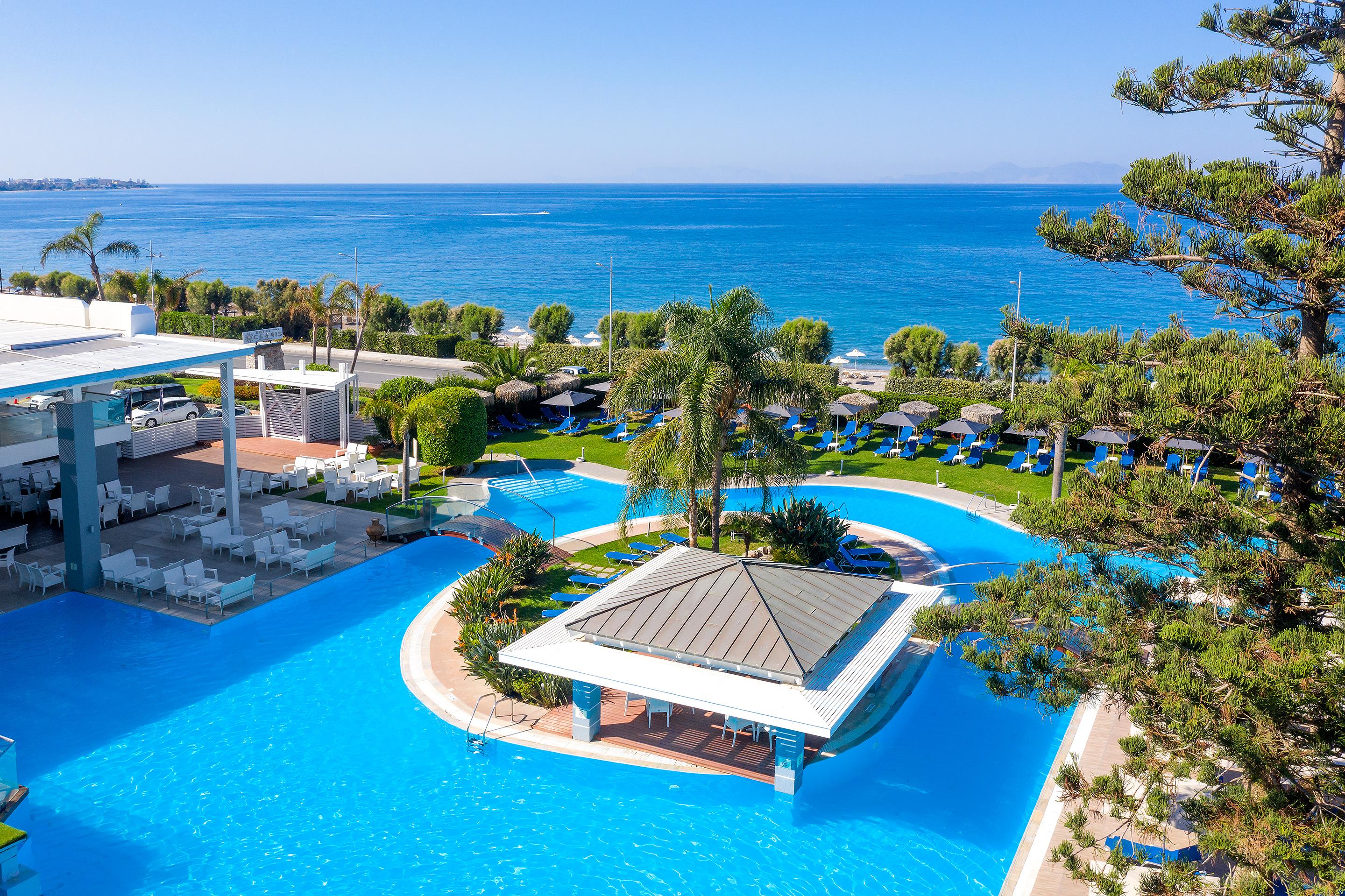 Oceanis Beach Hotel Иксиа Экстерьер фото