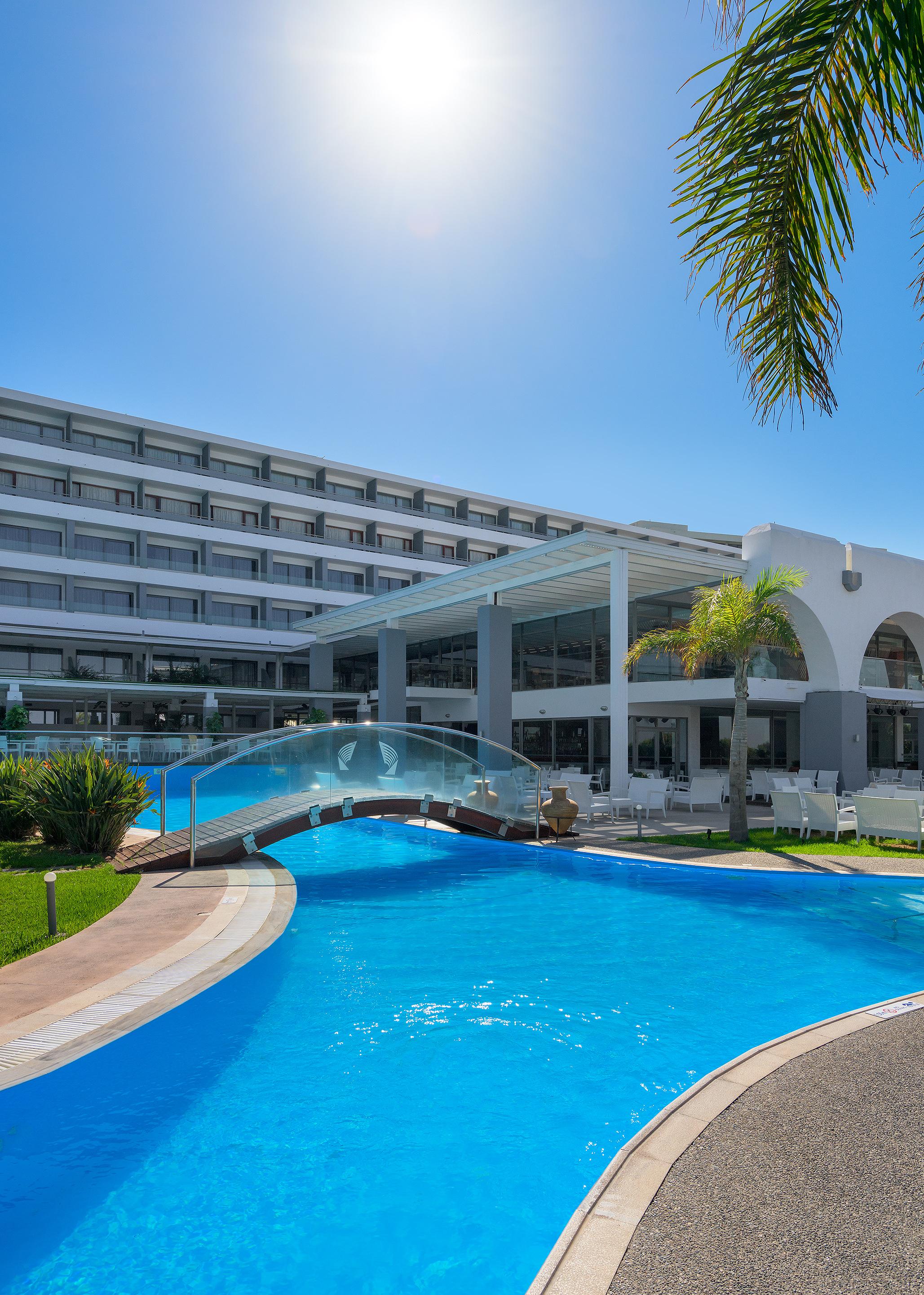 Oceanis Beach Hotel Иксиа Экстерьер фото