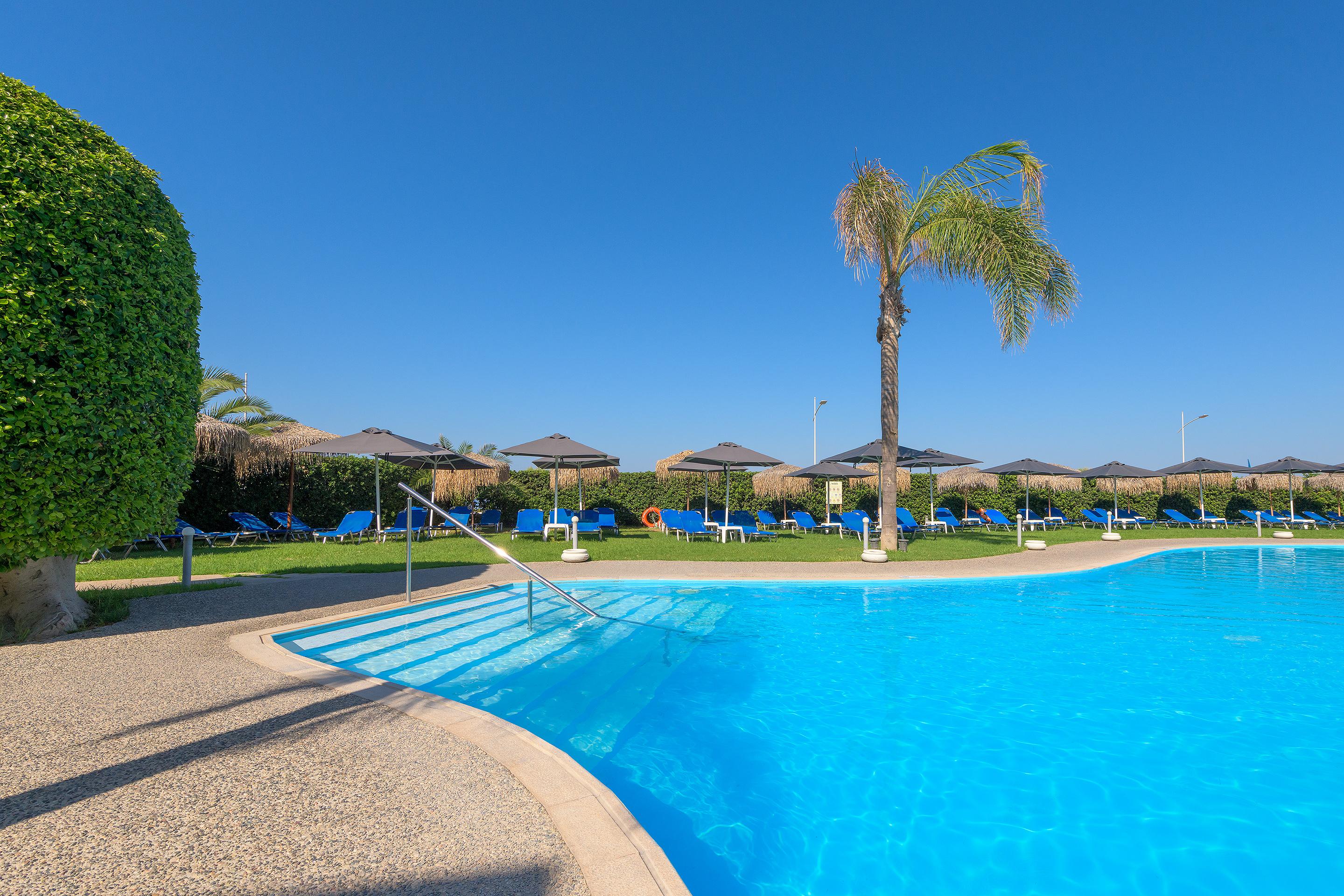Oceanis Beach Hotel Иксиа Экстерьер фото