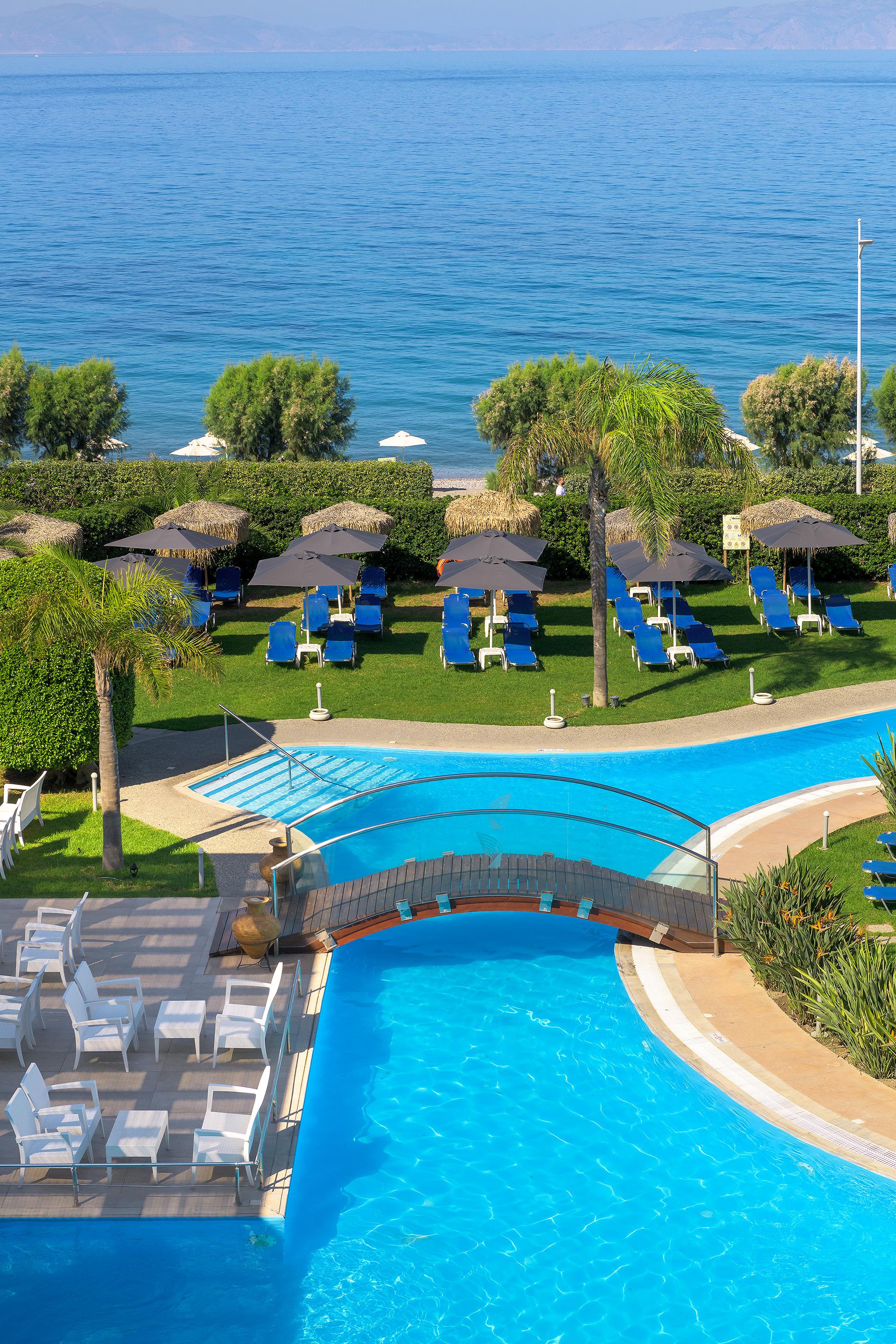 Oceanis Beach Hotel Иксиа Экстерьер фото