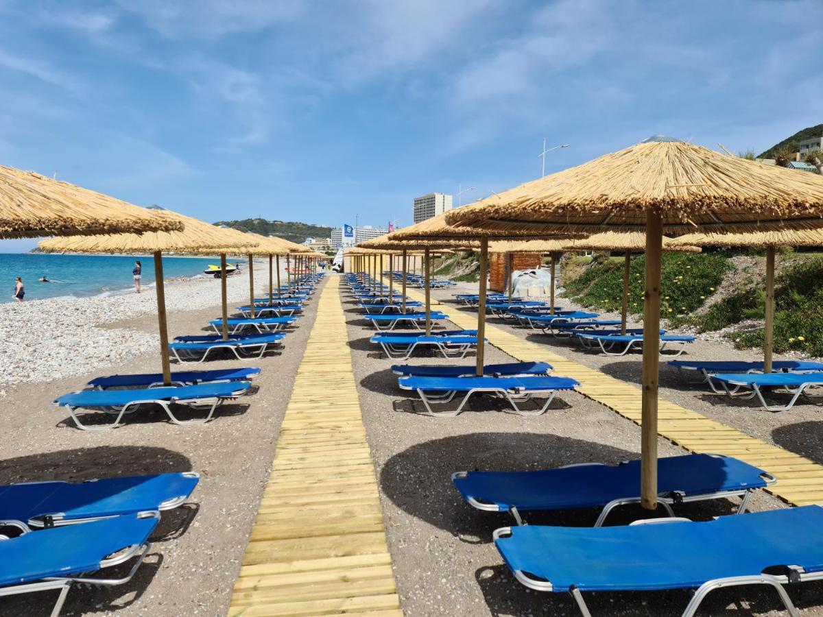 Oceanis Beach Hotel Иксиа Экстерьер фото