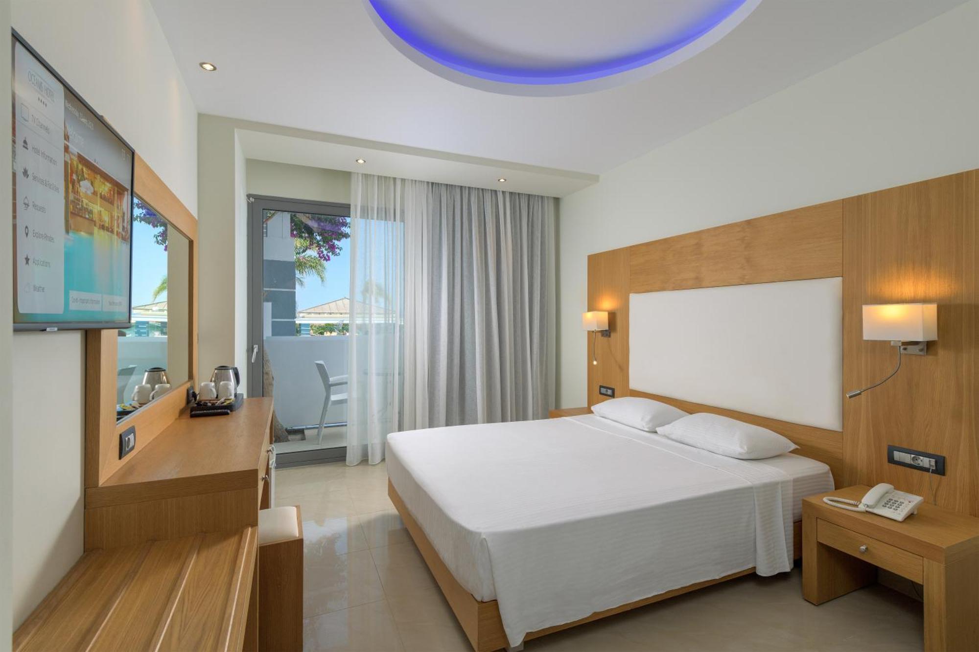 Oceanis Beach Hotel Иксиа Экстерьер фото