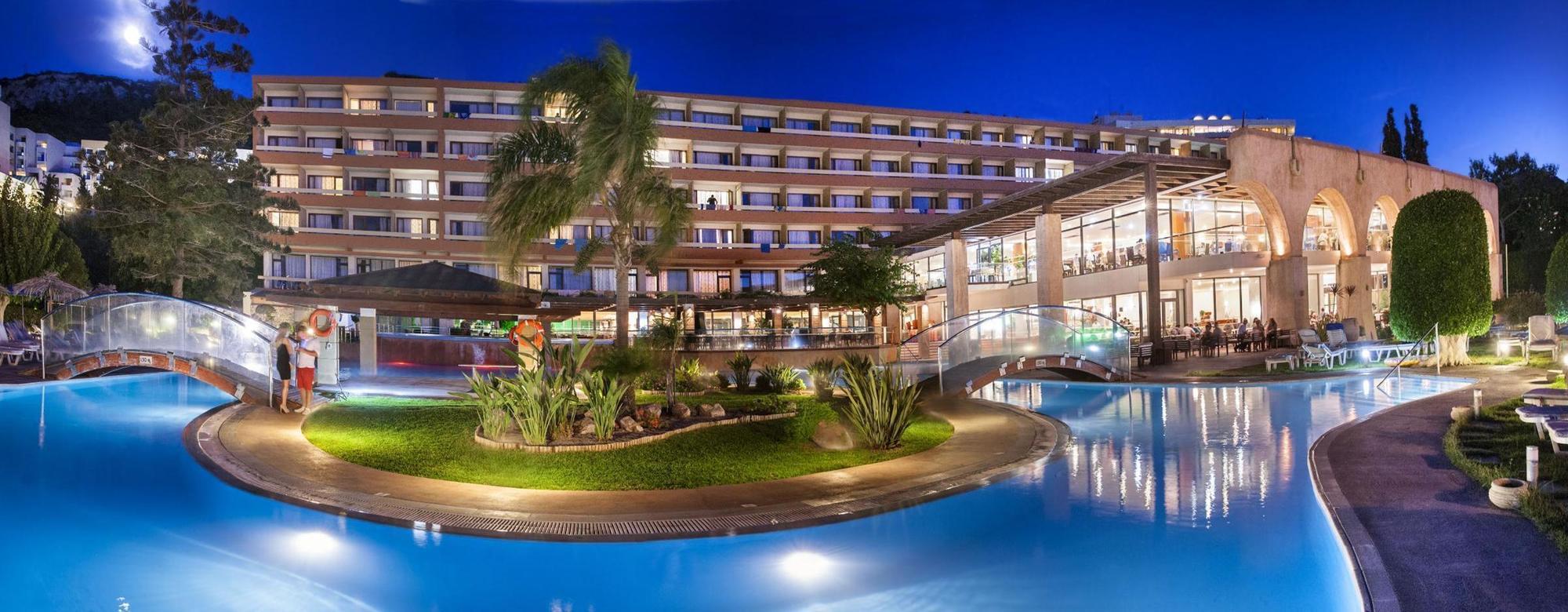 Oceanis Beach Hotel Иксиа Экстерьер фото